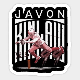 Javon Kinlaw San Francisco Goal Line Sticker